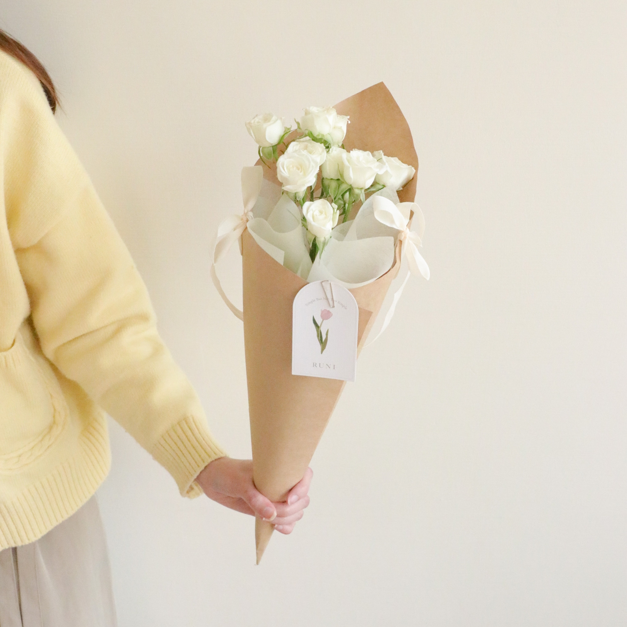 「玫瑰」冰淇淋甜筒花束🍦