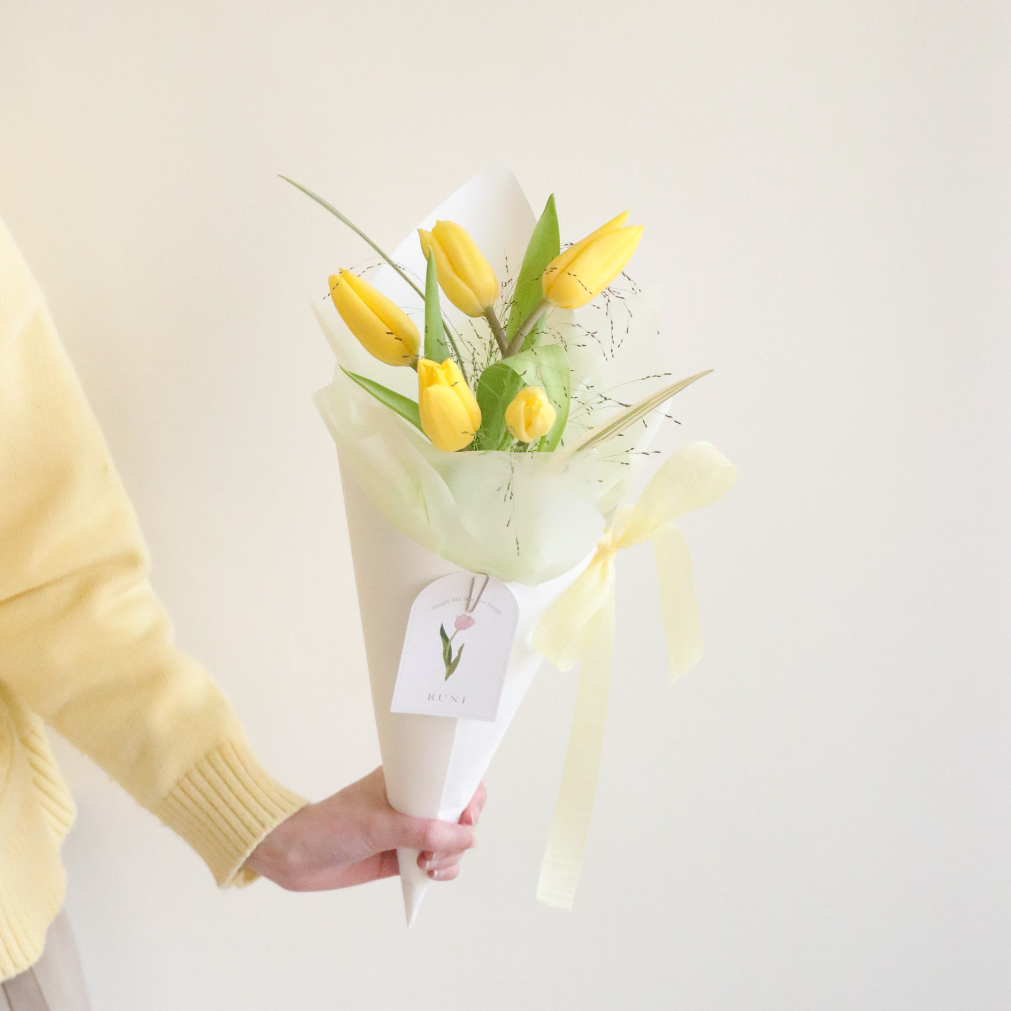 「鬱金香」冰淇淋甜筒花束🍦