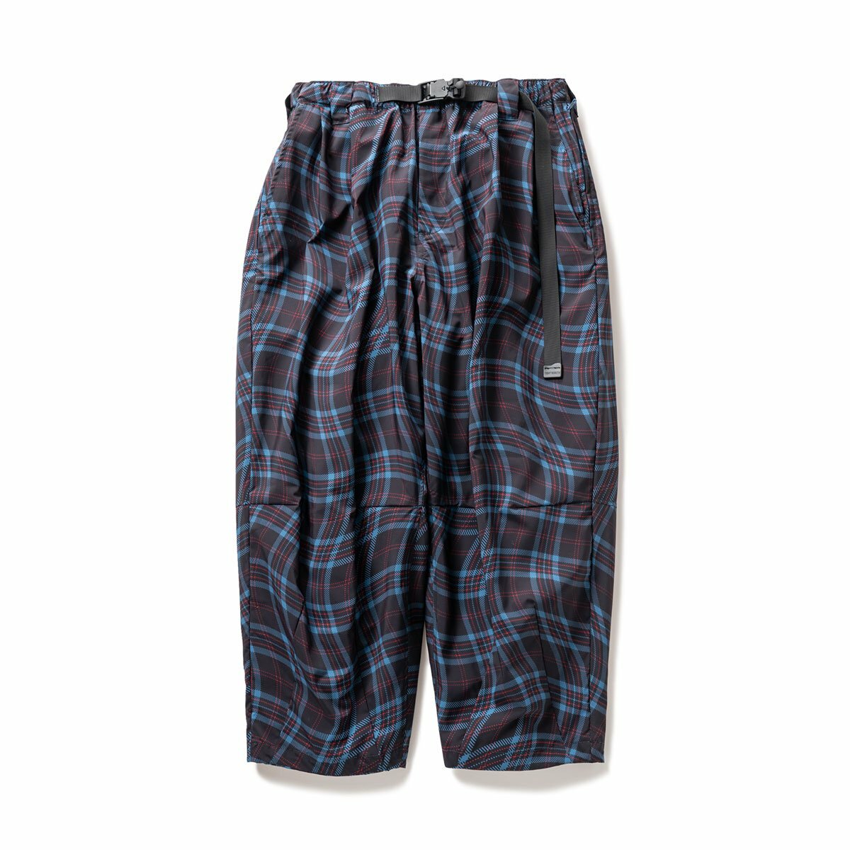 a　 TBPR WAVY PLAID BALLOON PANTS TBPR 23S/S WAVY PLAID BALLOON PANTS