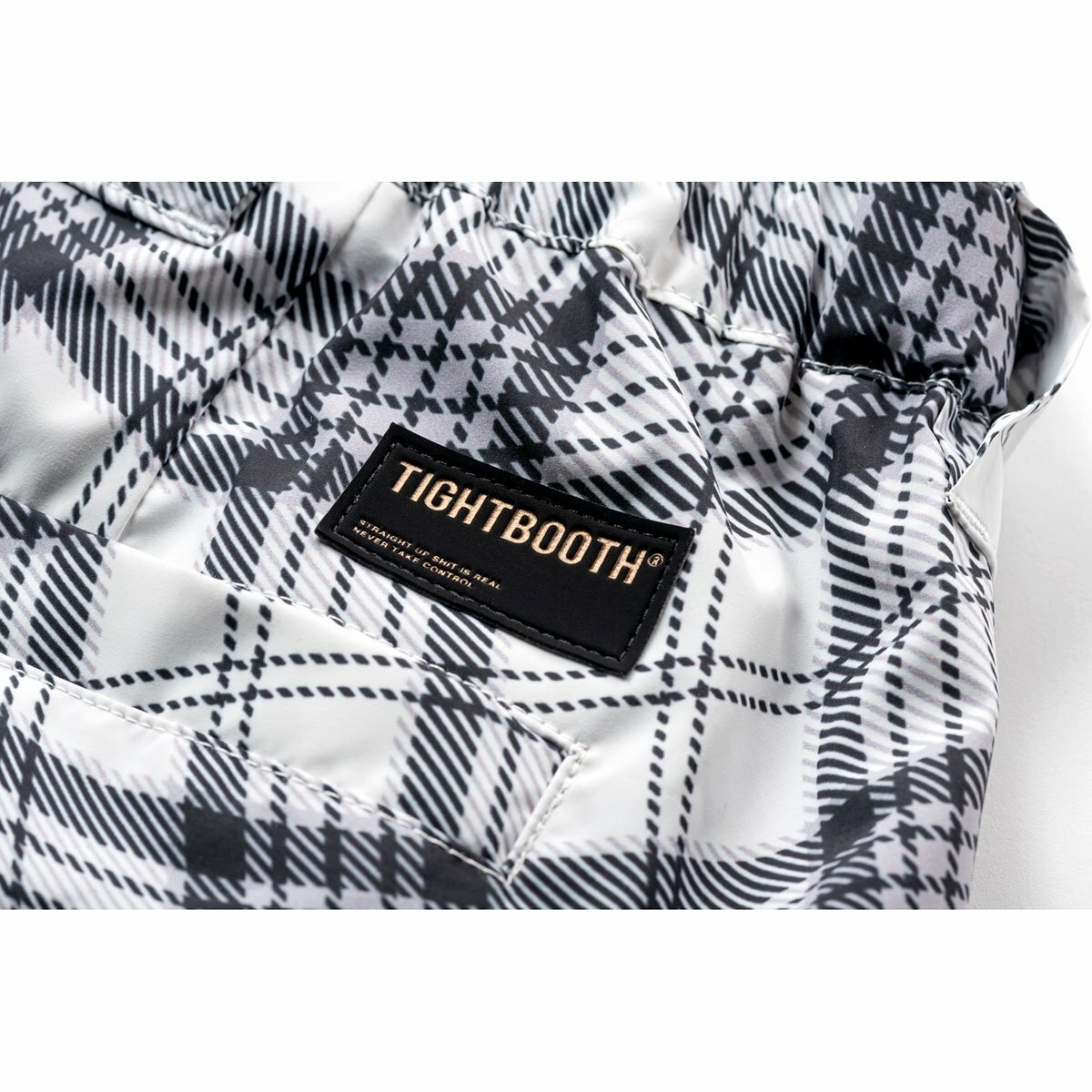 TBPR 23S/S WAVY PLAID BALLOON PANTS