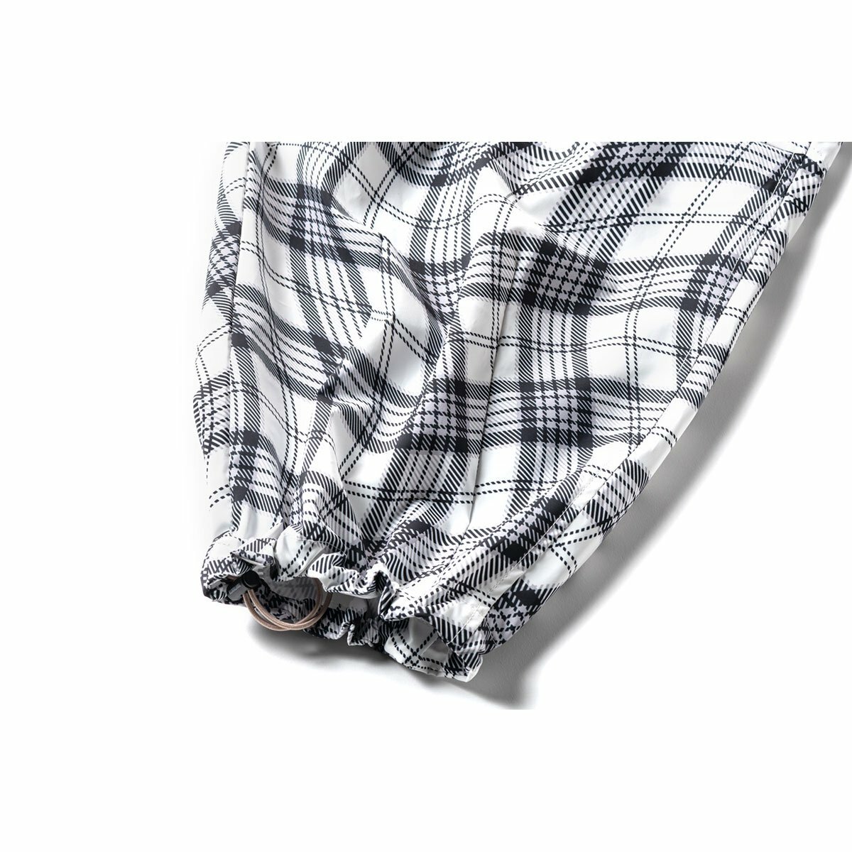 a　 TBPR WAVY PLAID BALLOON PANTS TBPR 23S/S WAVY PLAID BALLOON PANTS