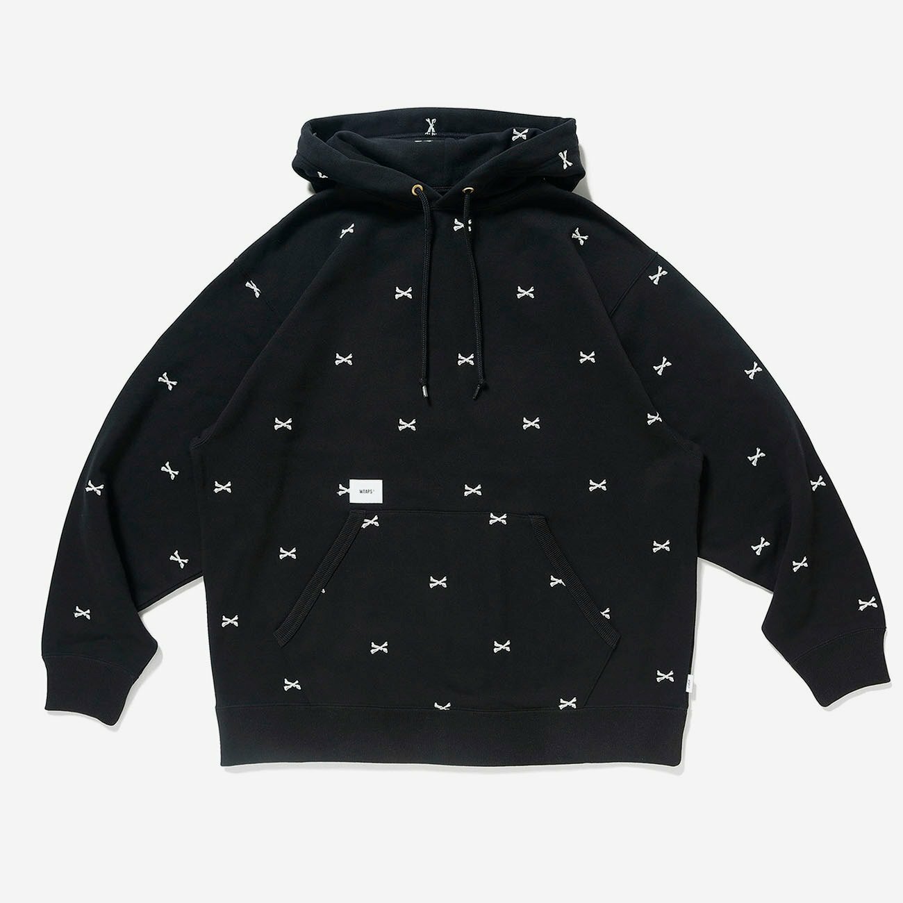 2022AW WTAPS ACNE HOODY CTPL TEXTILE 帽T 2色滿版刺繡骨頭現貨