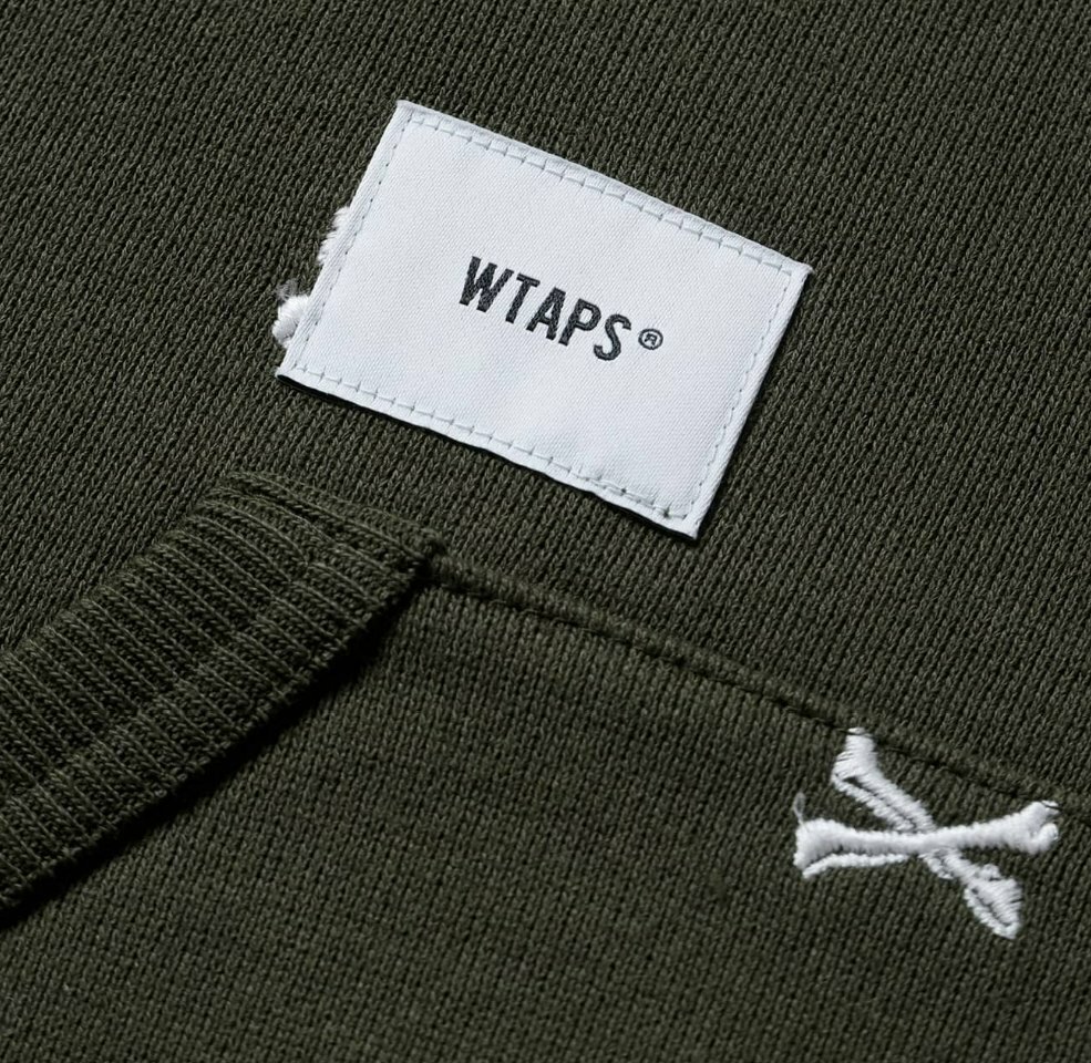 2022AW WTAPS ACNE HOODY CTPL TEXTILE 帽T 2色滿版刺繡骨頭現貨