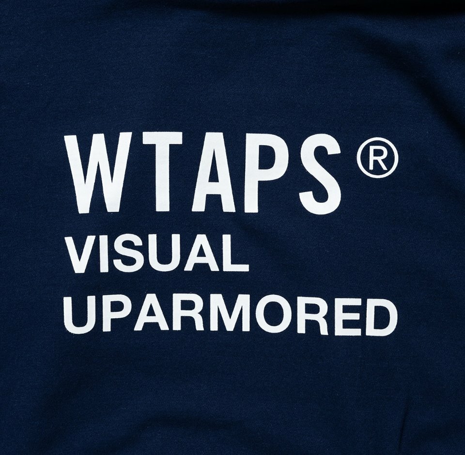 2022AW WTAPS VISUAL UPARMORED HOODY COTTON 側邊