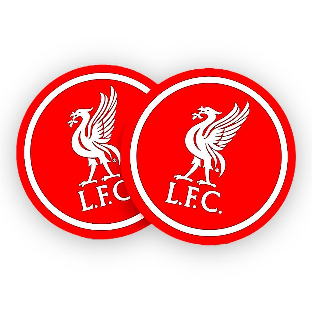 利物浦紅色LFC會徽杯墊孖裝