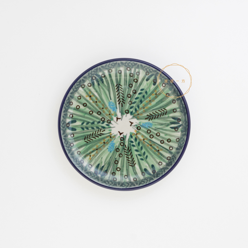 圓盤-Ø12.5cm-U4636-綠色曙光