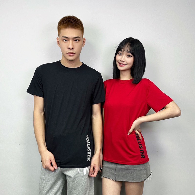 Hollister 海鷗 側邊直排字母 短袖T恤