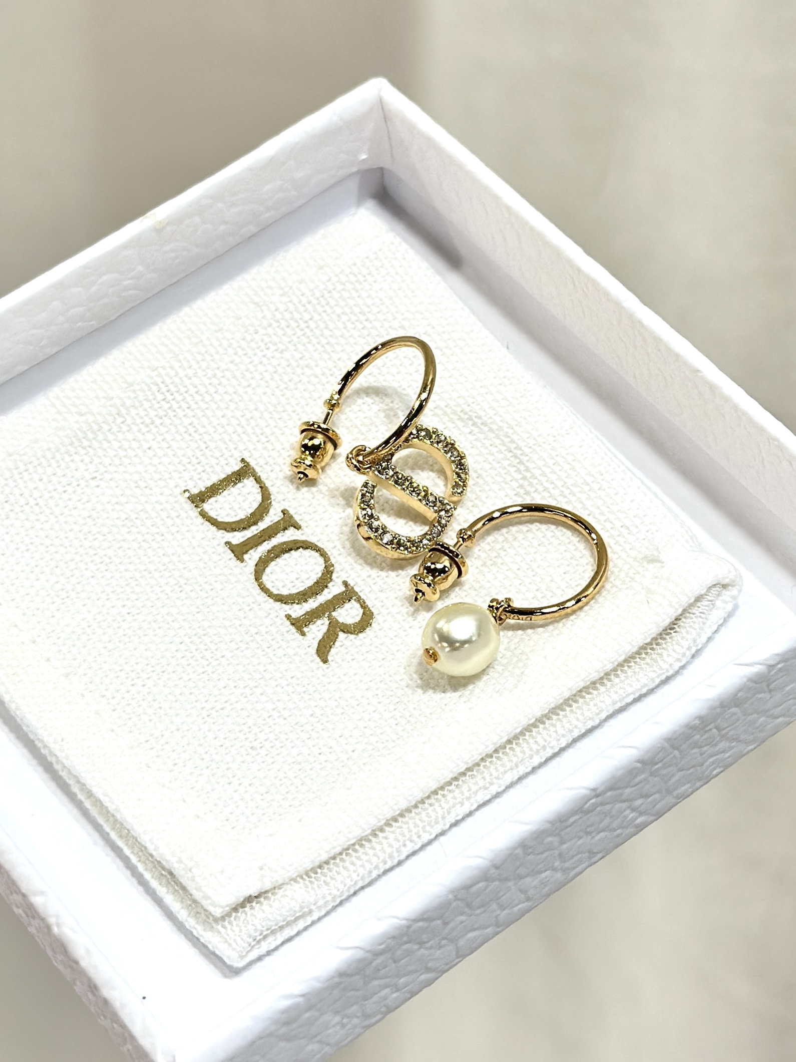 DIOR Petit CD Earrings E1548