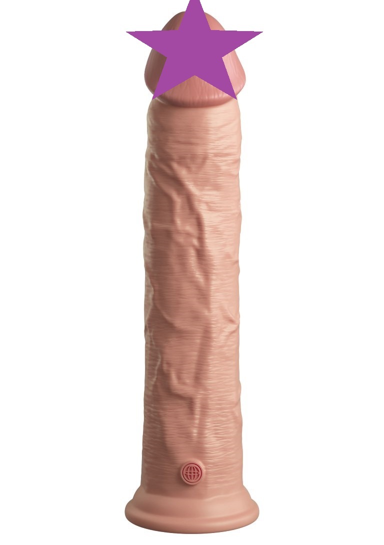 King Cock11" Elite 仿真陰莖 - 肉色