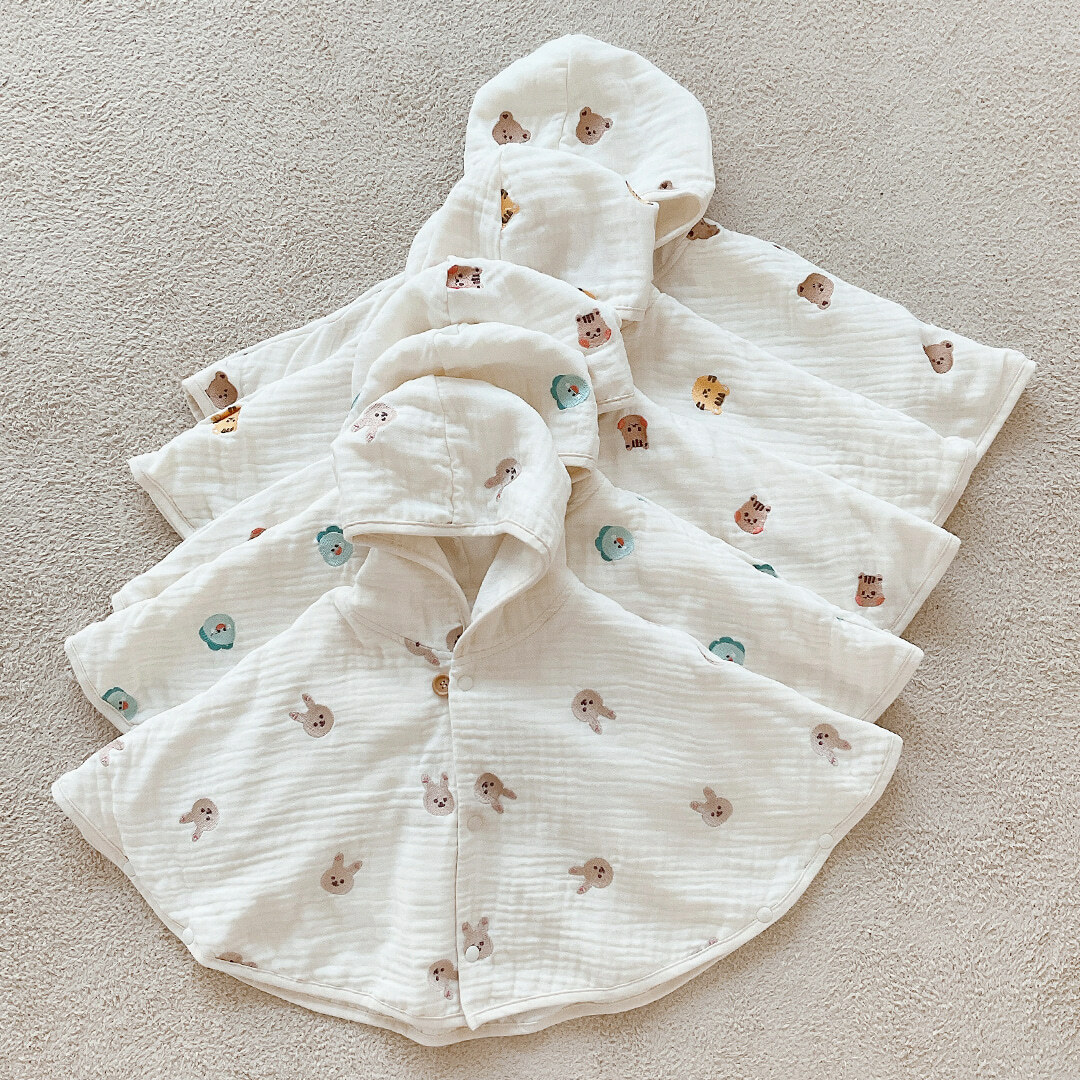 (現貨) DTD 棉紗斗篷