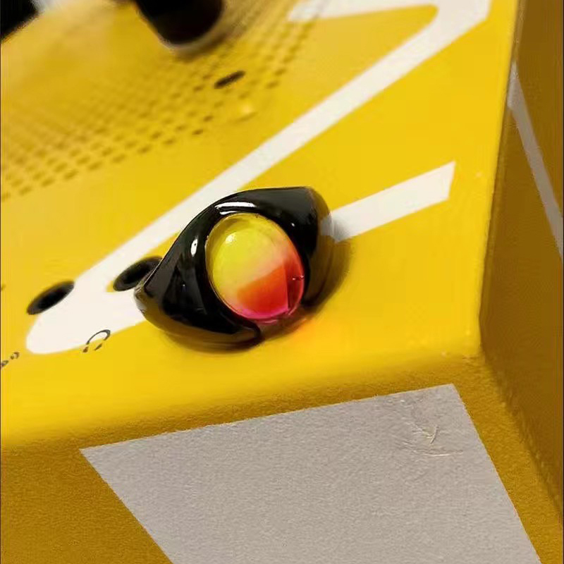 【ACWZ1】日落漸層透光開口設計戒指