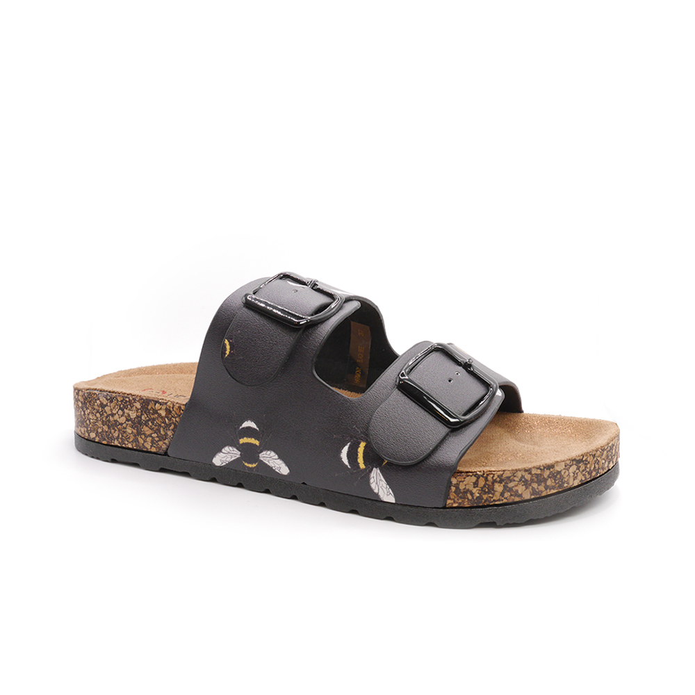 【HEAVENLY FEET】英國舒適品牌 | 雙帶涼拖鞋 HARMONY 黑色