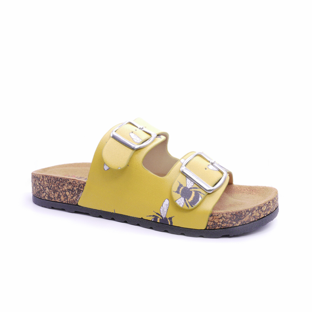 【HEAVENLY FEET】英國舒適品牌 | 雙帶涼拖鞋 HARMONY 萊姆色