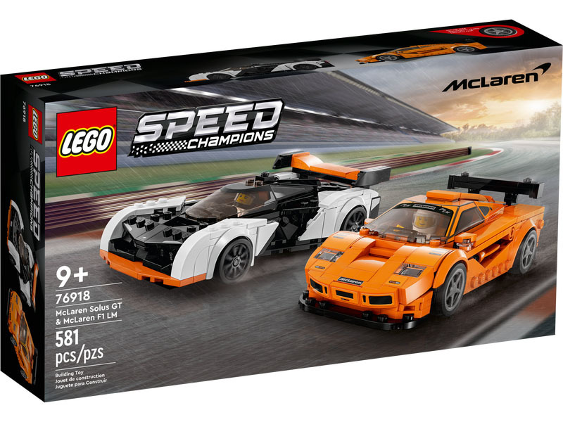 [飛米樂高積木專賣店] LEGO 76918 Speed- 麥拉倫 極速超跑雙車組合