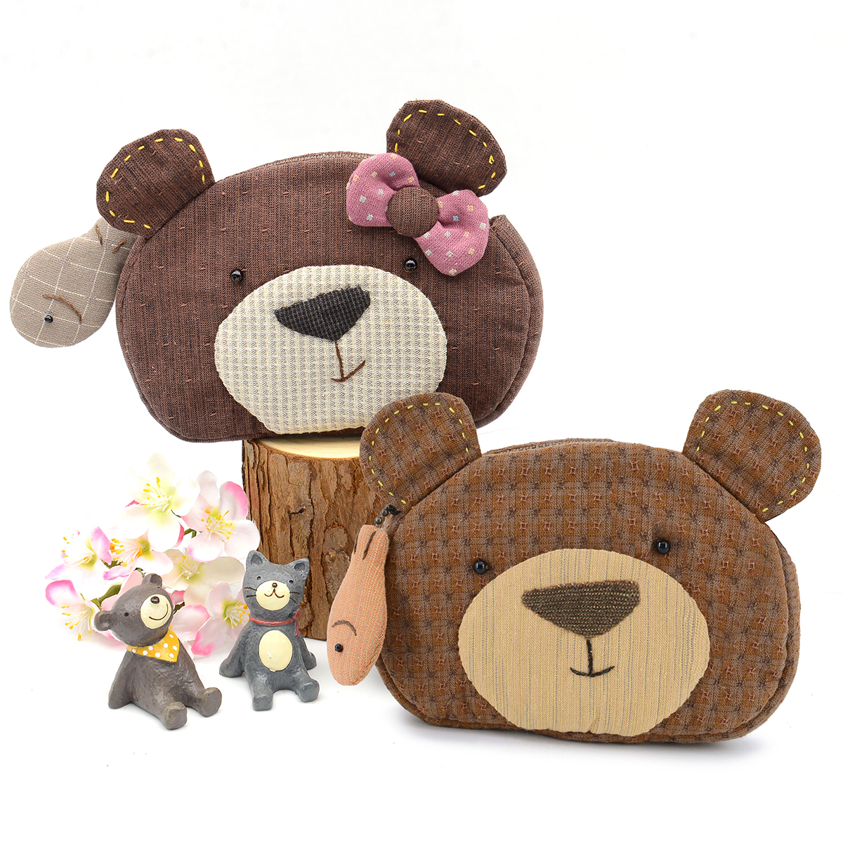 可愛教主-熊熊零錢包(材料包)