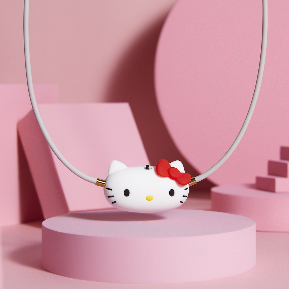 ible】Hello Kitty聯名款Airvida C1穿戴式空氣清淨機｜SNQ健康優購網
