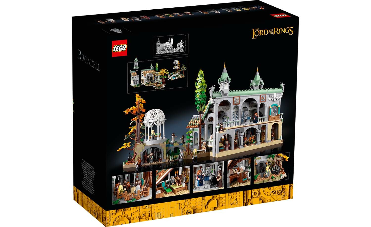 [飛米樂高積木專賣店] LEGO 10316 ICONS 魔戒 瑞文戴爾 系列 THE LORD OF THE RINGS: RIVENDELL
