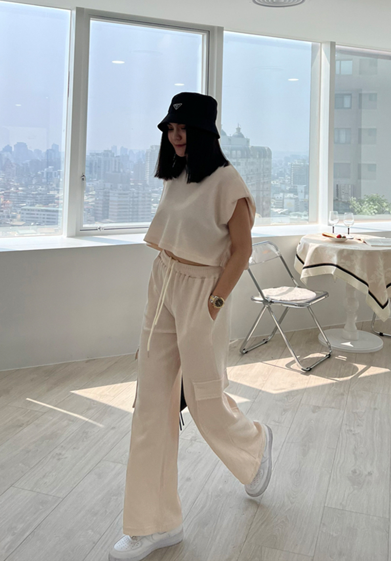 華夫格工裝套裝*5色