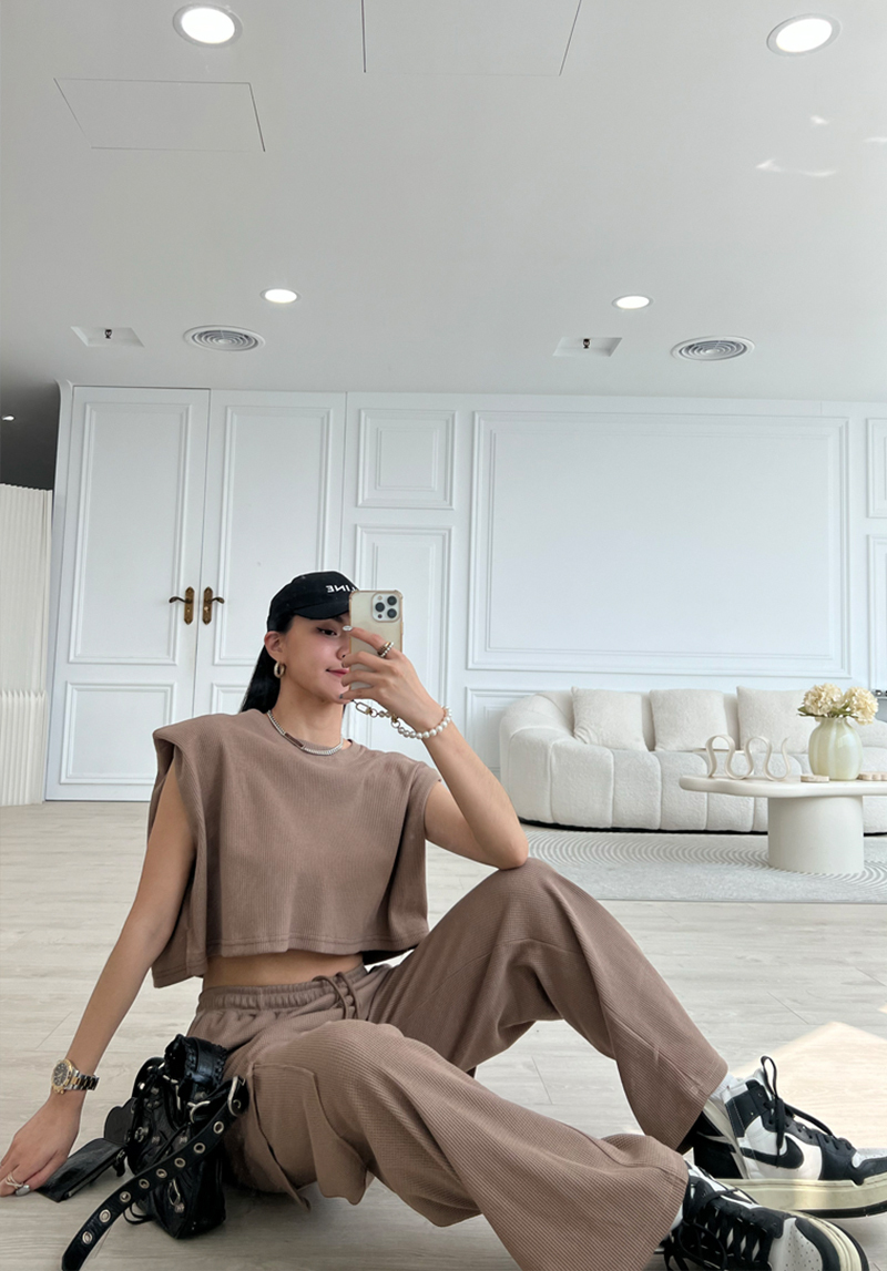 華夫格工裝套裝*5色