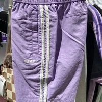 [S] NERDY NY WOVEN HALF PANTS,PURPLE, SN212 [FINAL SALE] (SN212)