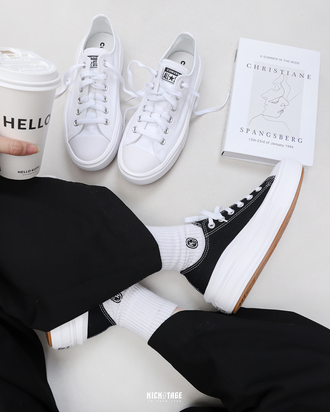 <特價不退換> CONVERSE CTAS MOVE OX 低筒 厚底 增高 輕量 休閒鞋 白色【570257C】