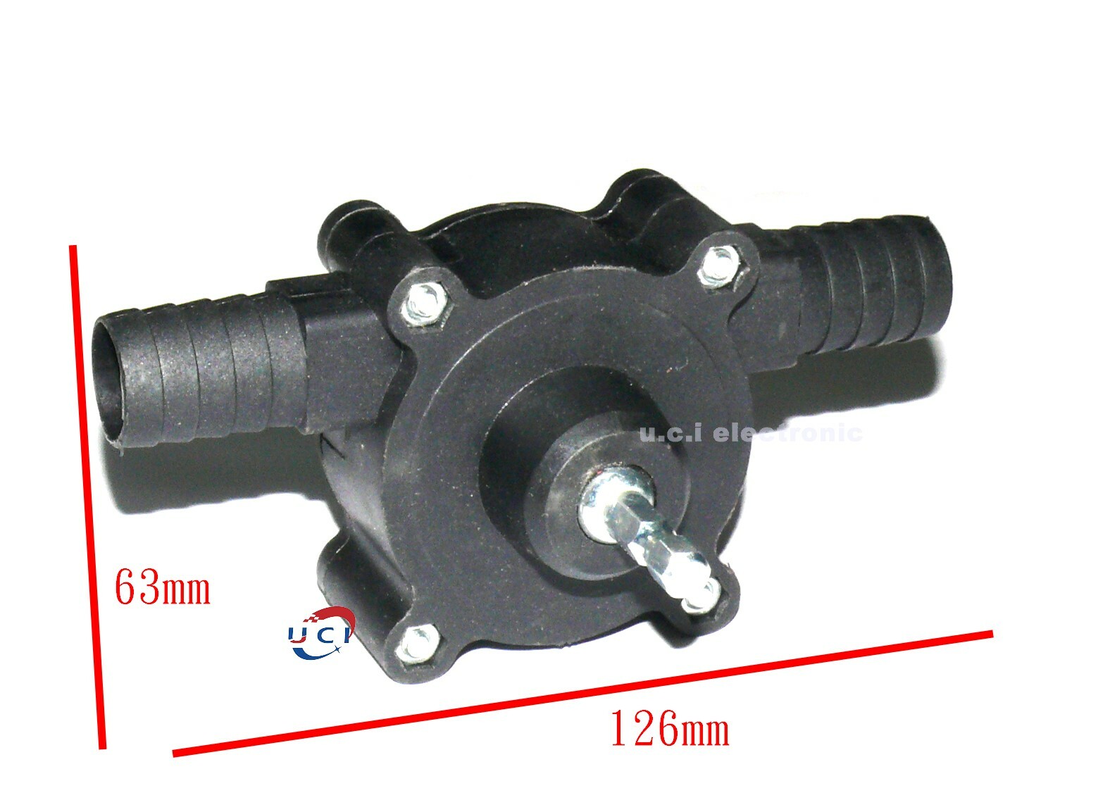 【UCI電子】(L-33) 便捷式家用小型抽水泵手電鑽吸水泵直流抽水機自吸式離心泵排水泵
