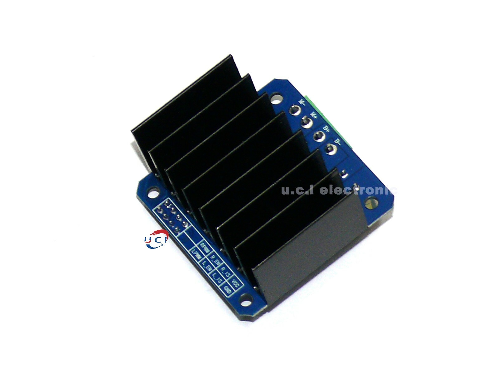 【UCI電子】(L-38) 大功率智慧車電機驅動模組BTS7960 43A限流控制半導體製冷驅動