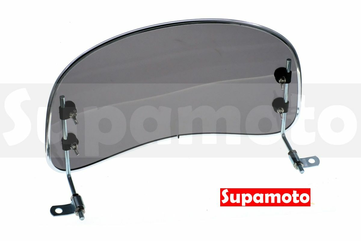 -Supamoto- 通用擋風鏡—F (燻黑/透明/風鏡/速可達/復古/CB350/SUI/4MICA/大樂/JEGO/機車改裝)