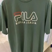 [S] FILA UNISEX STREET STYLE LOGO T-SHIRT,FGR, FS2RSE2126X-FGR (SFL185)