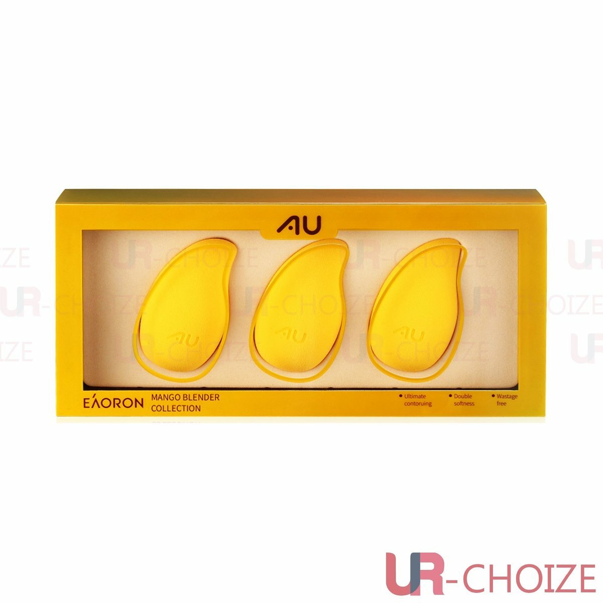 Eaoron - 芒果美妆蛋 3個/盒 (香港代理原裝行貨)