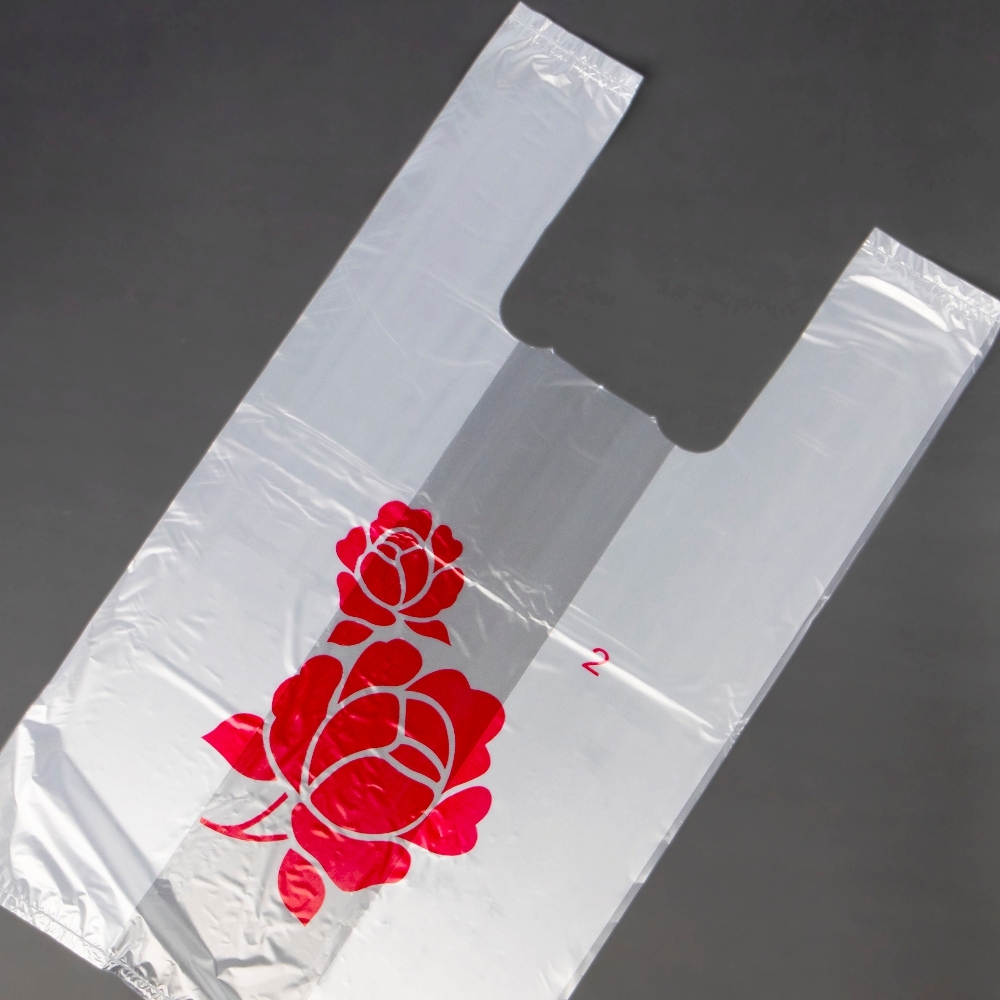 塑膠背心袋-白花 兩斤 20號