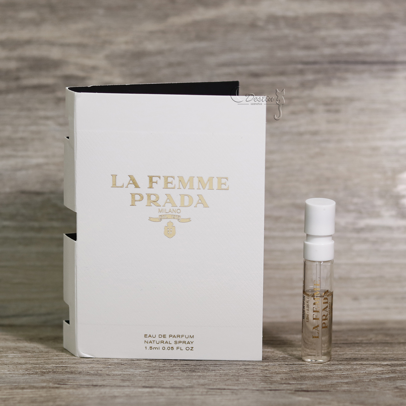 Prada La Femme 女性淡香精EDP 1.5ml 可噴式試管香水全新對香