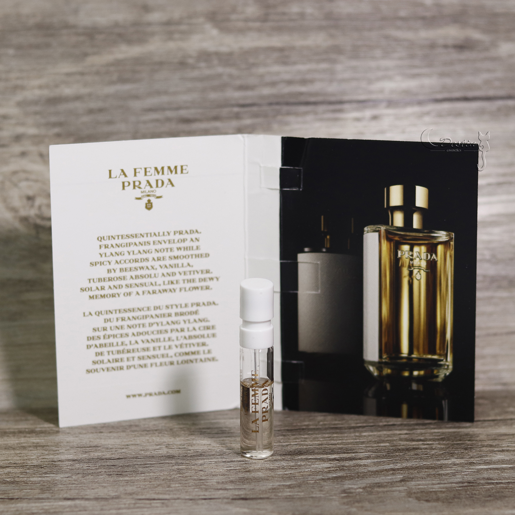 Prada La Femme 女性淡香精EDP 1.5ml 可噴式試管香水全新對香