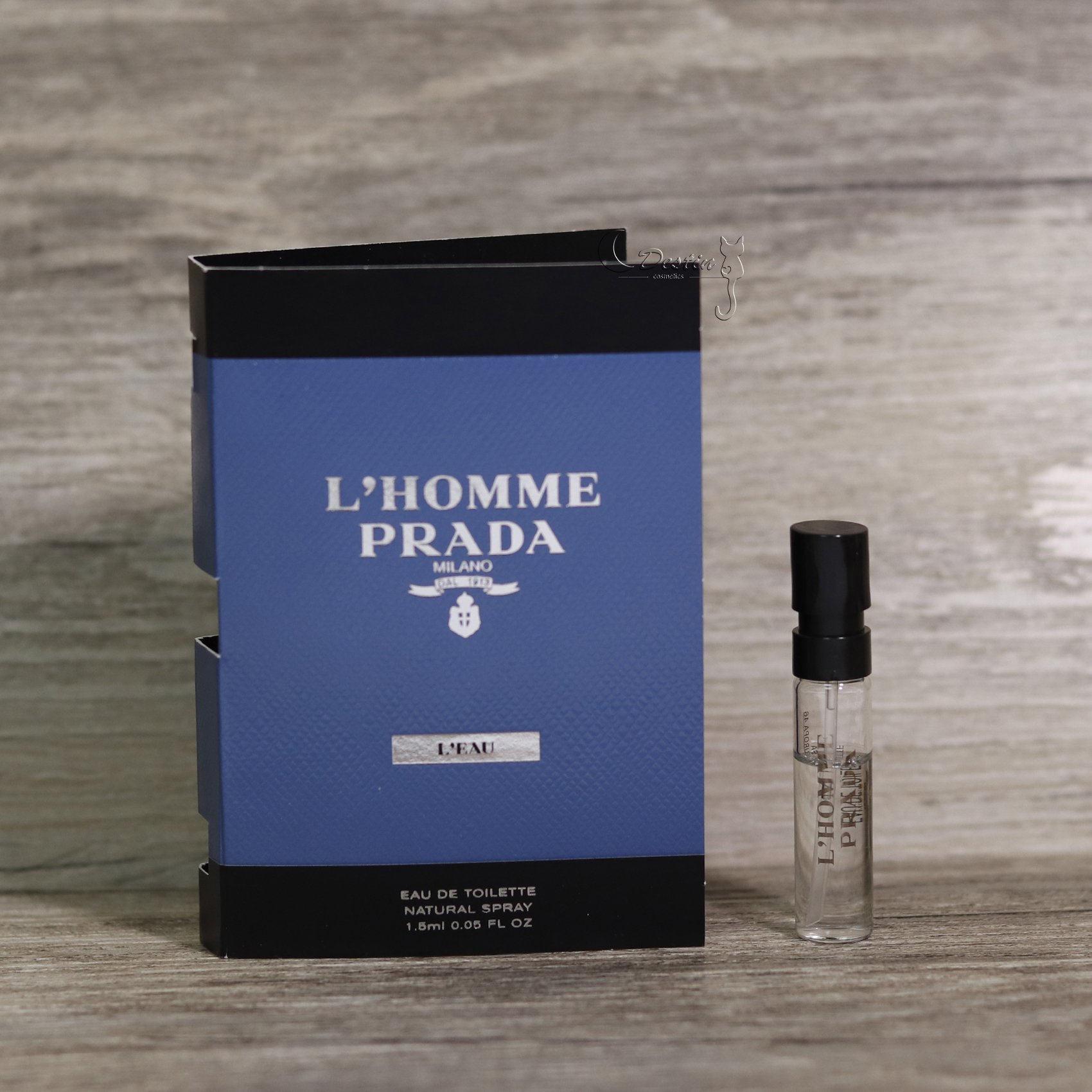 Prada L'Homme L'Eau 蔚藍紳士男香淡香水1.5mL 全新噴式試管香水