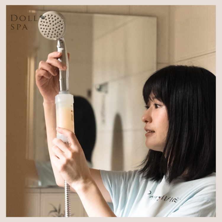 洗澡就能保養！居家保養神器｜韓國進口膠原蛋白沐浴過濾器