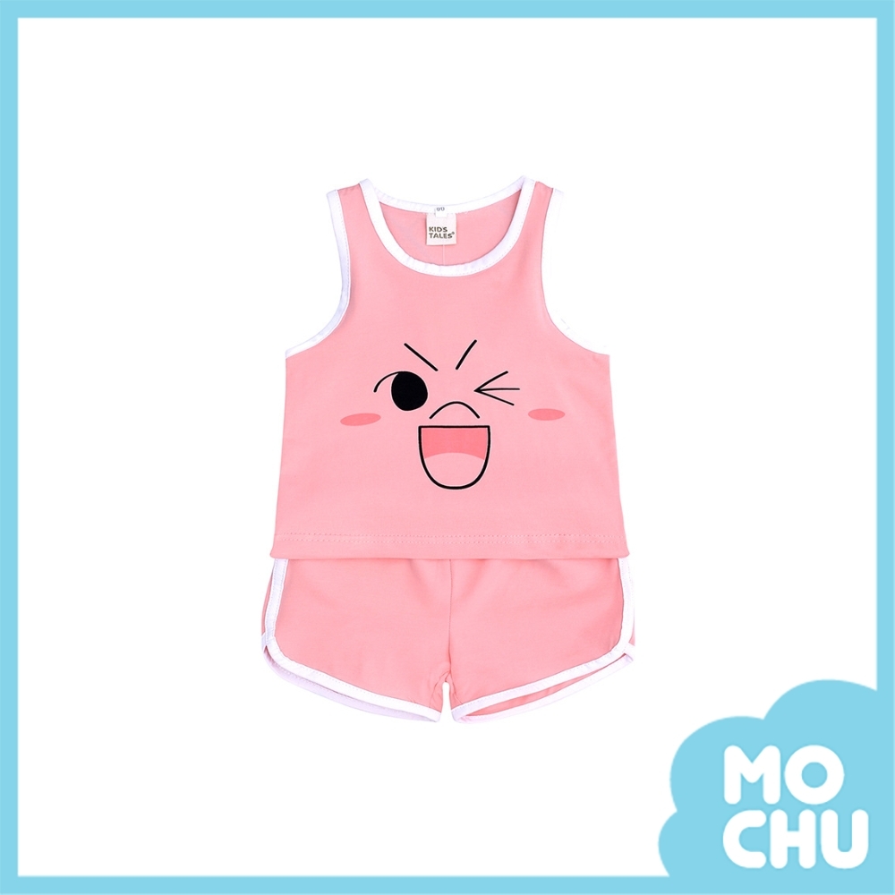 開心眨眼背心短褲套裝
