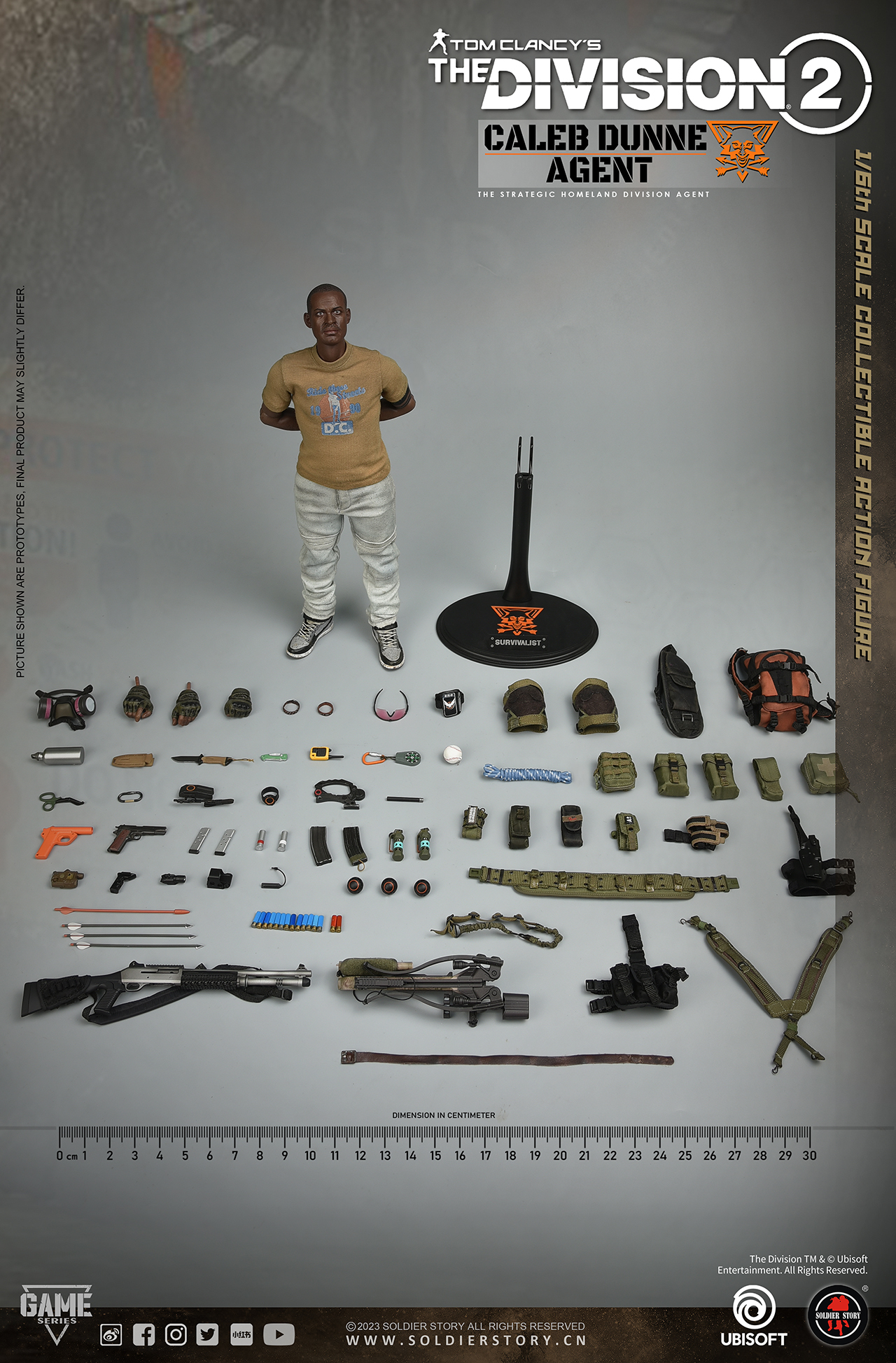 SOLDIER STORY : 1/6 全境封鎖2 特工 凱萊布 鄧恩 SSG-008