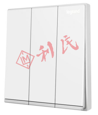 Legrand 羅格朗 Galion 16AX三位雙控開關掣 (白色/香檳金/深沙銀/玫瑰金/碳素黑/櫻花粉)