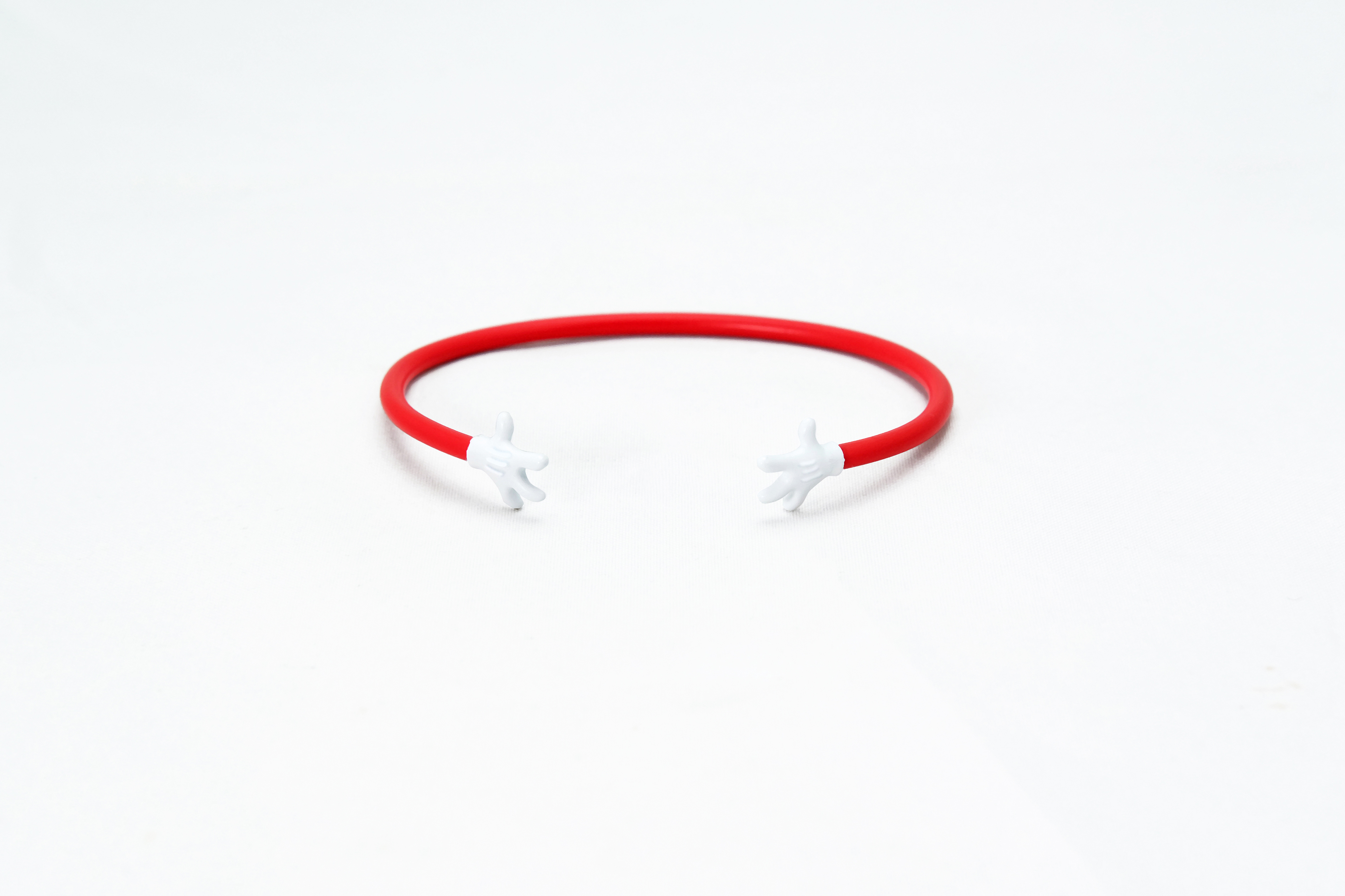 Mickey Hand Bangle Red