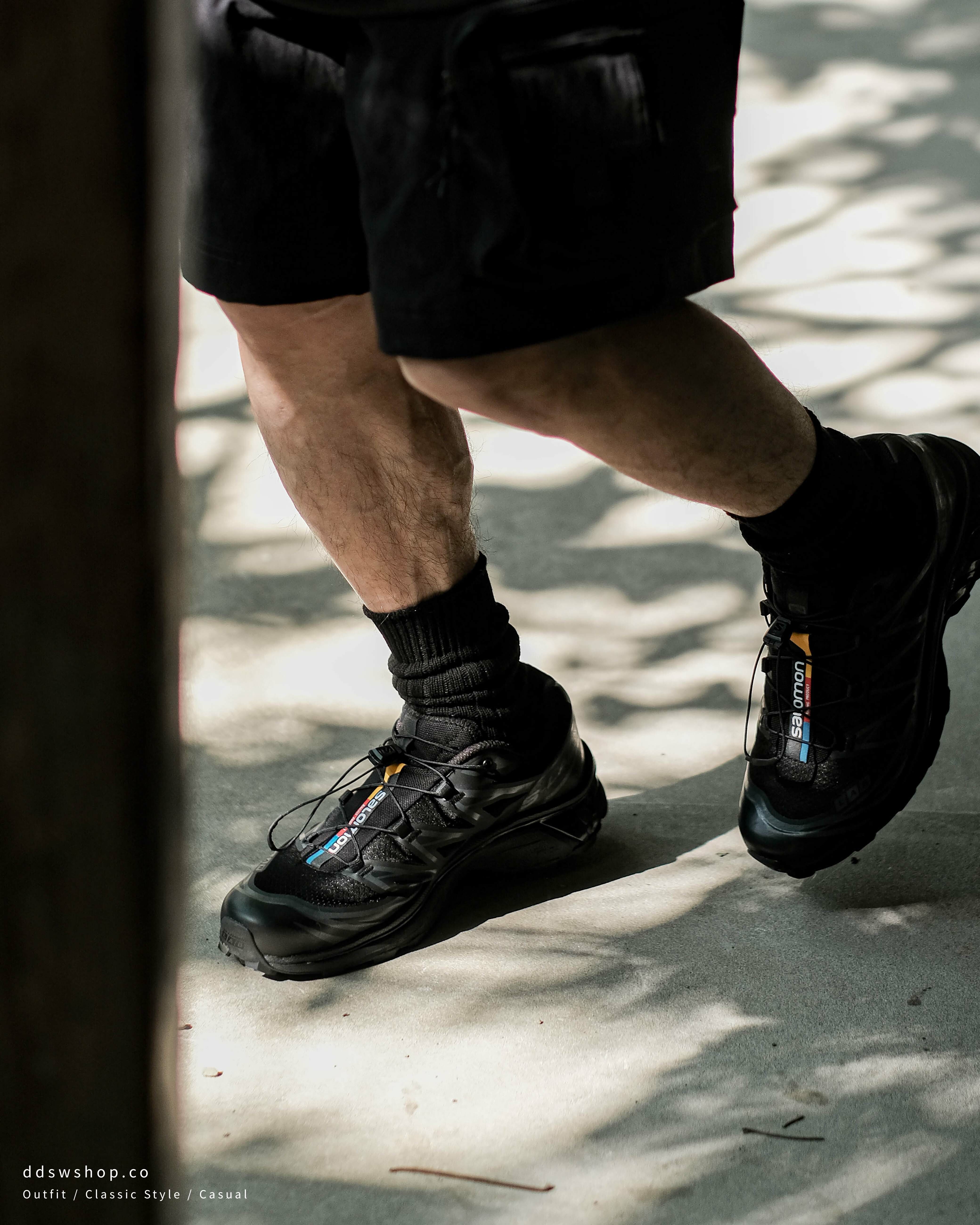 "代購" Salomon XT-6 "Black & Phantom" 月蝕黑