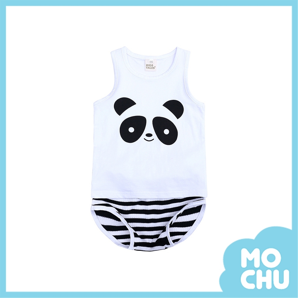 大耳熊貓背心短褲套裝