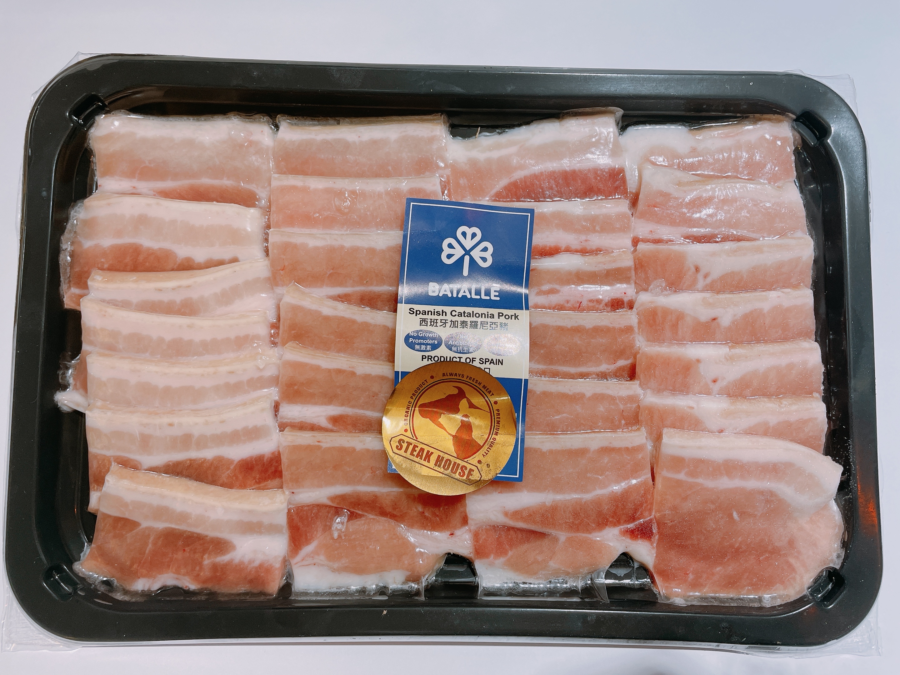 西班牙BATALLE加泰羅尼亞去皮削骨豬腩 燒肉片 約350g