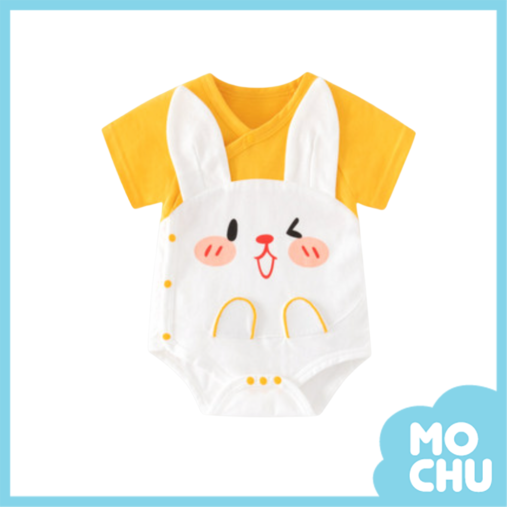 小萌兔短袖包屁衣(兩色)