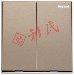 Legrand 羅格朗 Galion 20A兩位雙極開關 (白色/香檳金/深沙銀/玫瑰金/碳素黑/櫻花粉)