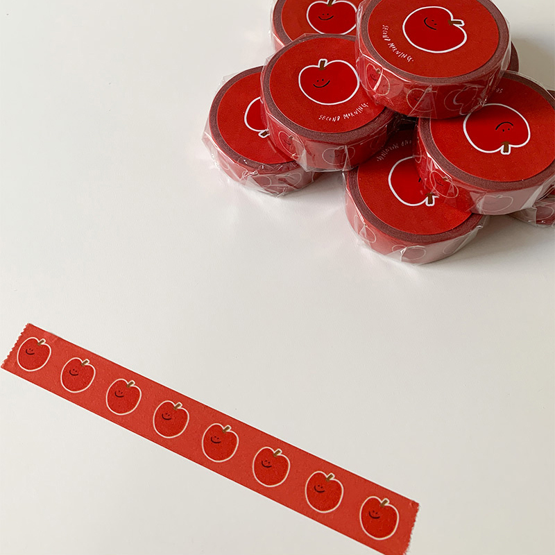 【SecondMorning】蘋果紙膠帶