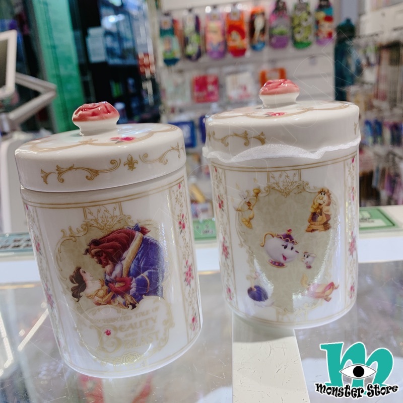 美女與野獸陶瓷容器