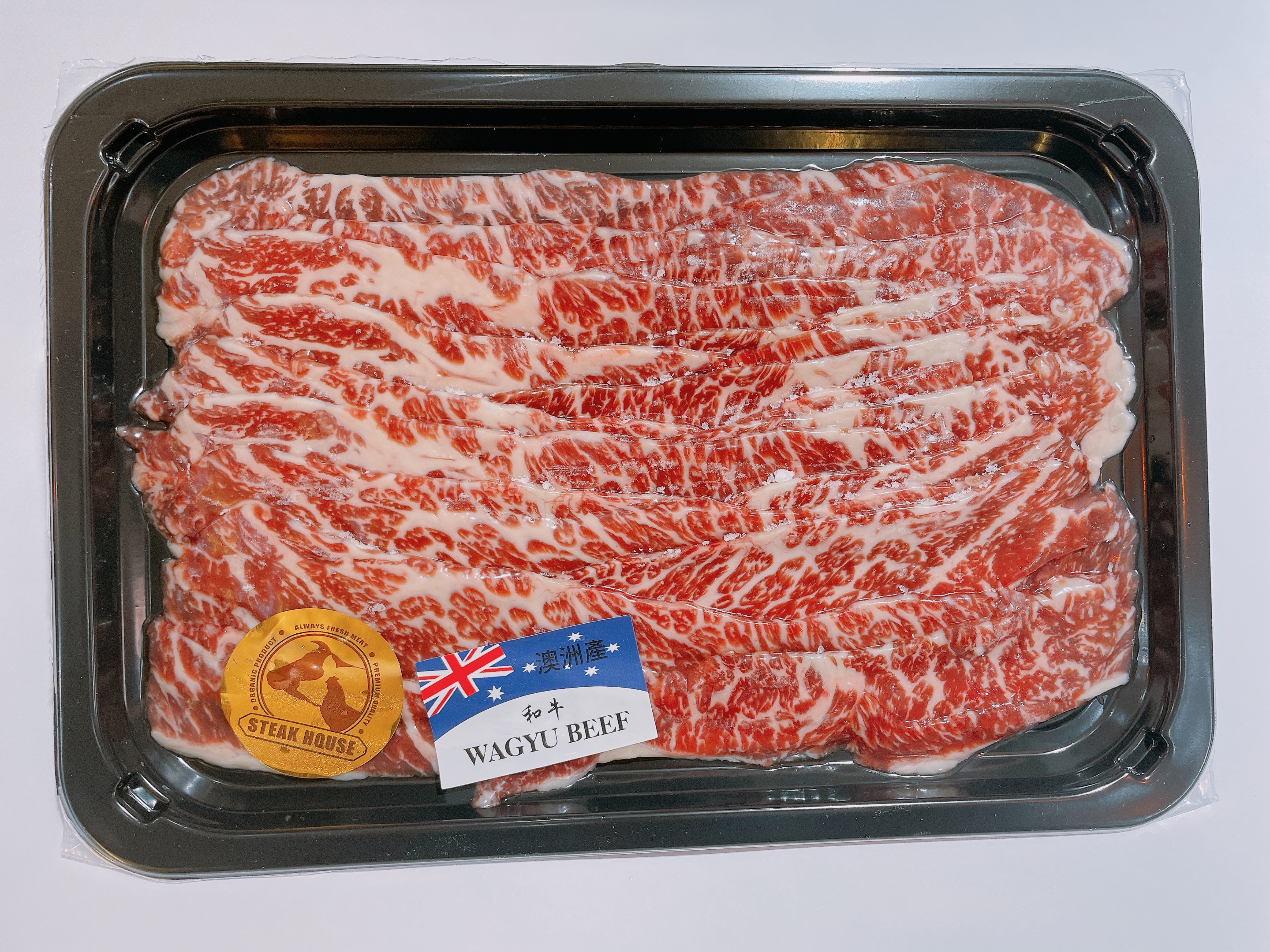 澳洲 特級草飼 MB4+和牛 牛小排 約200-220g