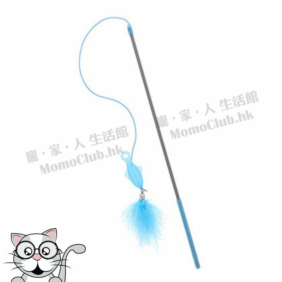 Petio - 健康系列逗貓棒 附魚仔 [貓用]