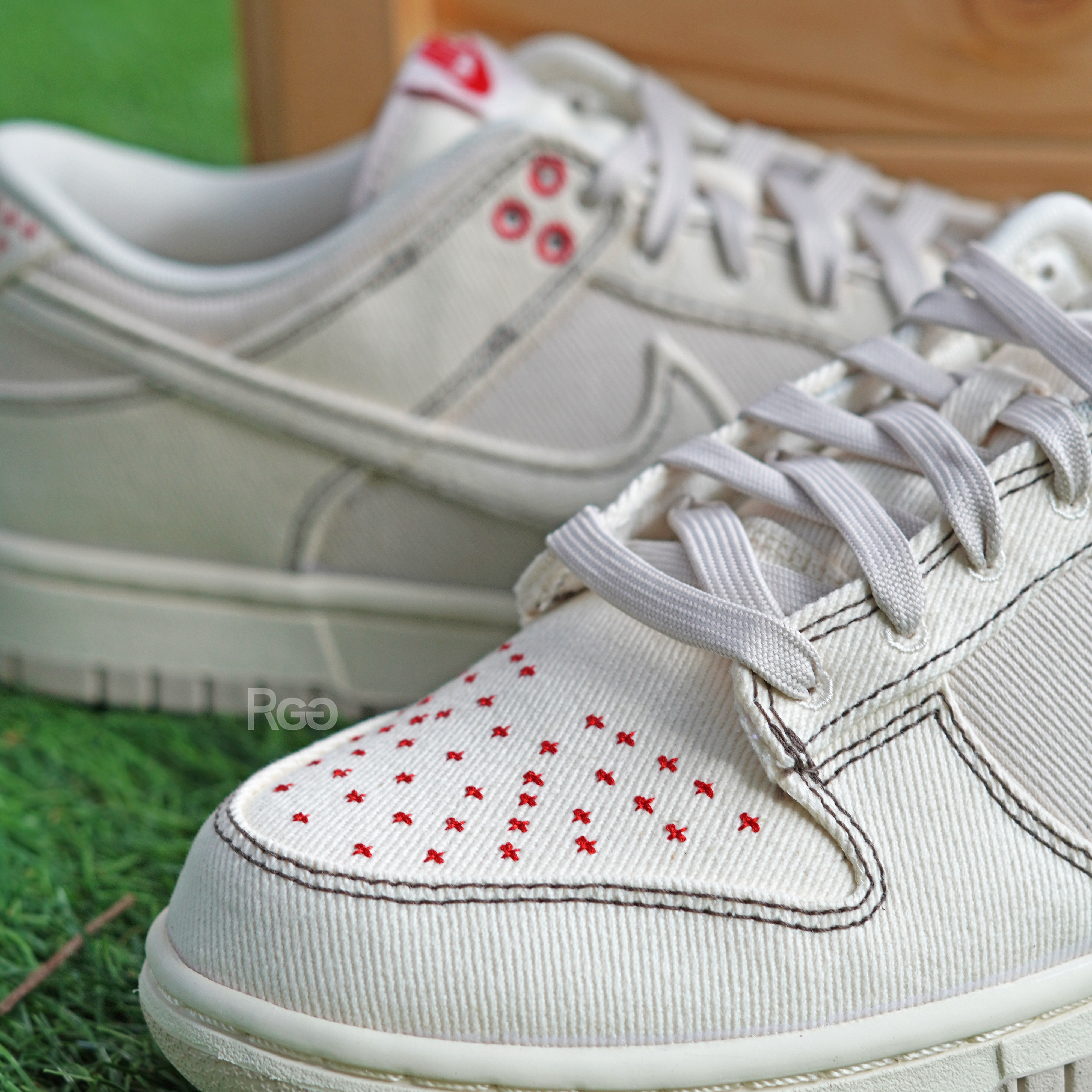 Nike Dunk Low Retro 牛仔布 奶油白 (DV0834-100)