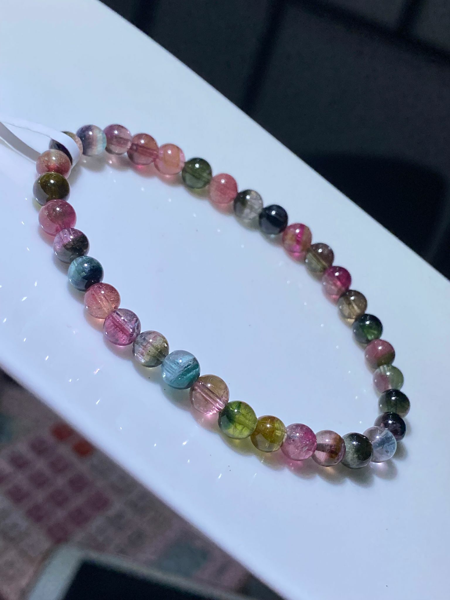 5.5-5.8mm高質透體深色西瓜碧璽(B)